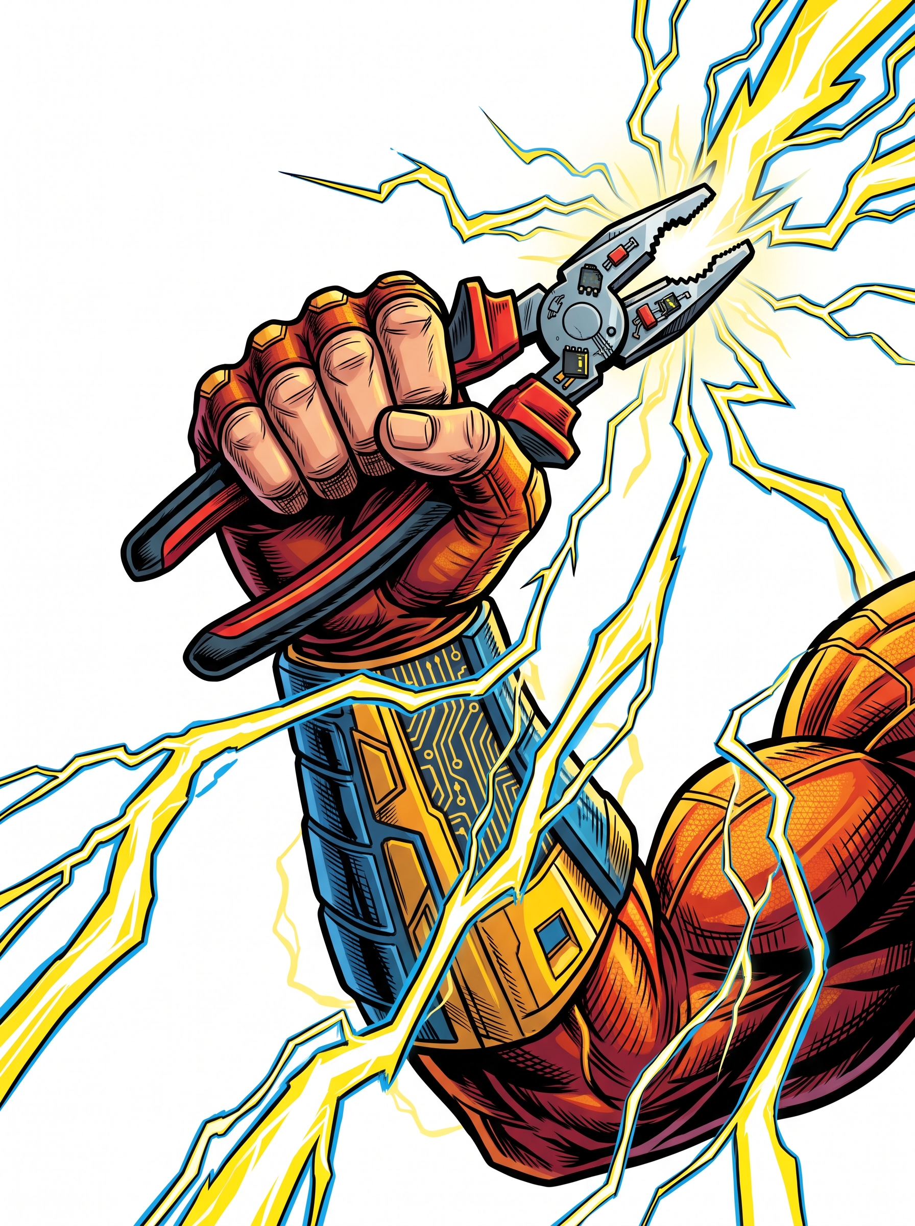Superhéroe Electricista