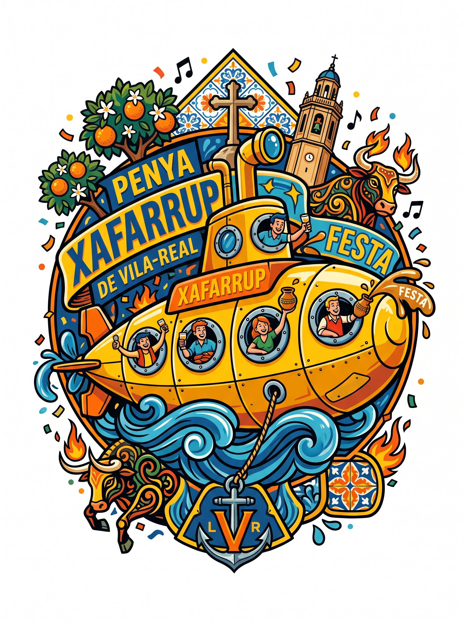 Camiseta Penya Xafarrup