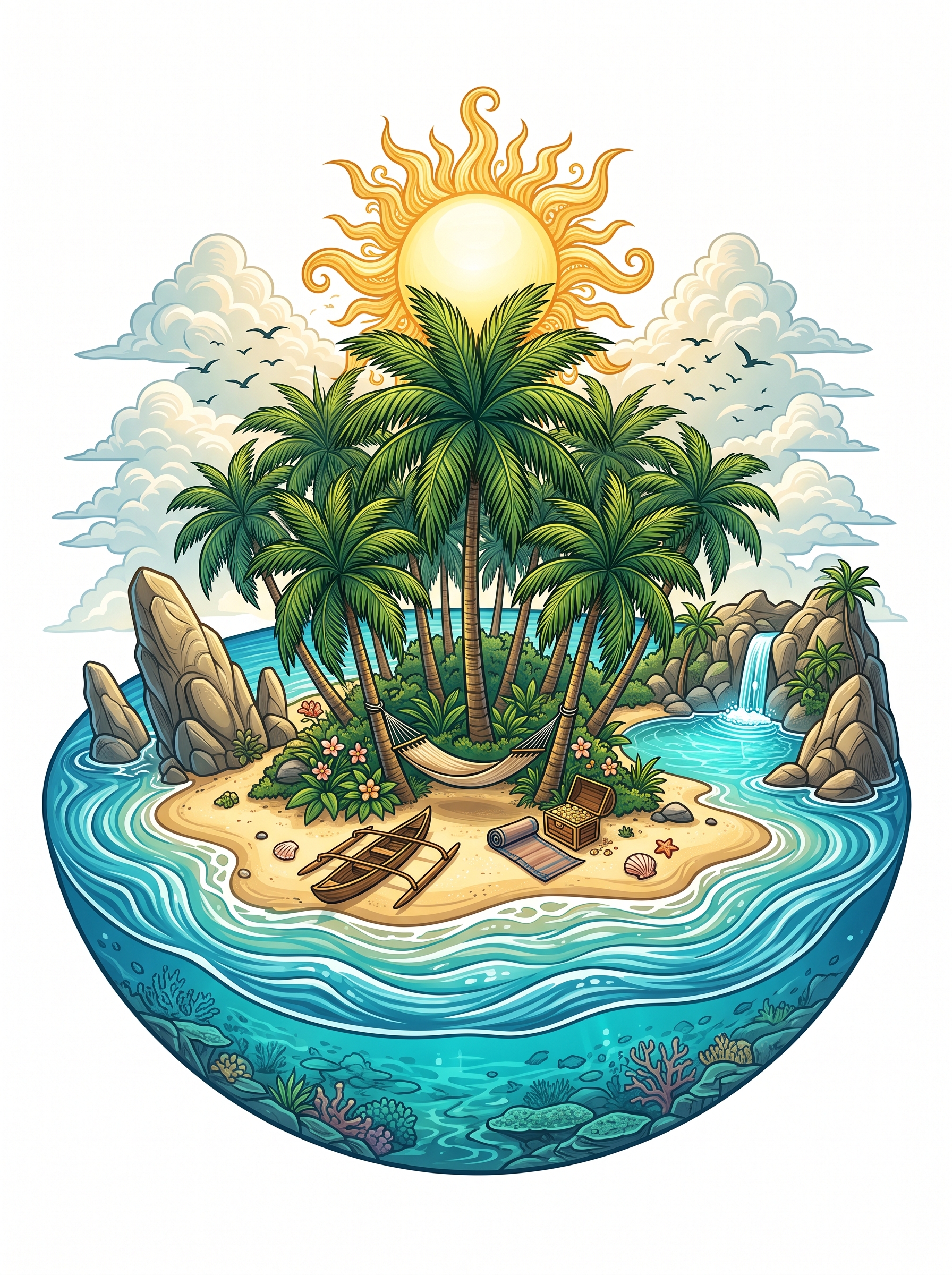 Isla Desierta Paradisiaca