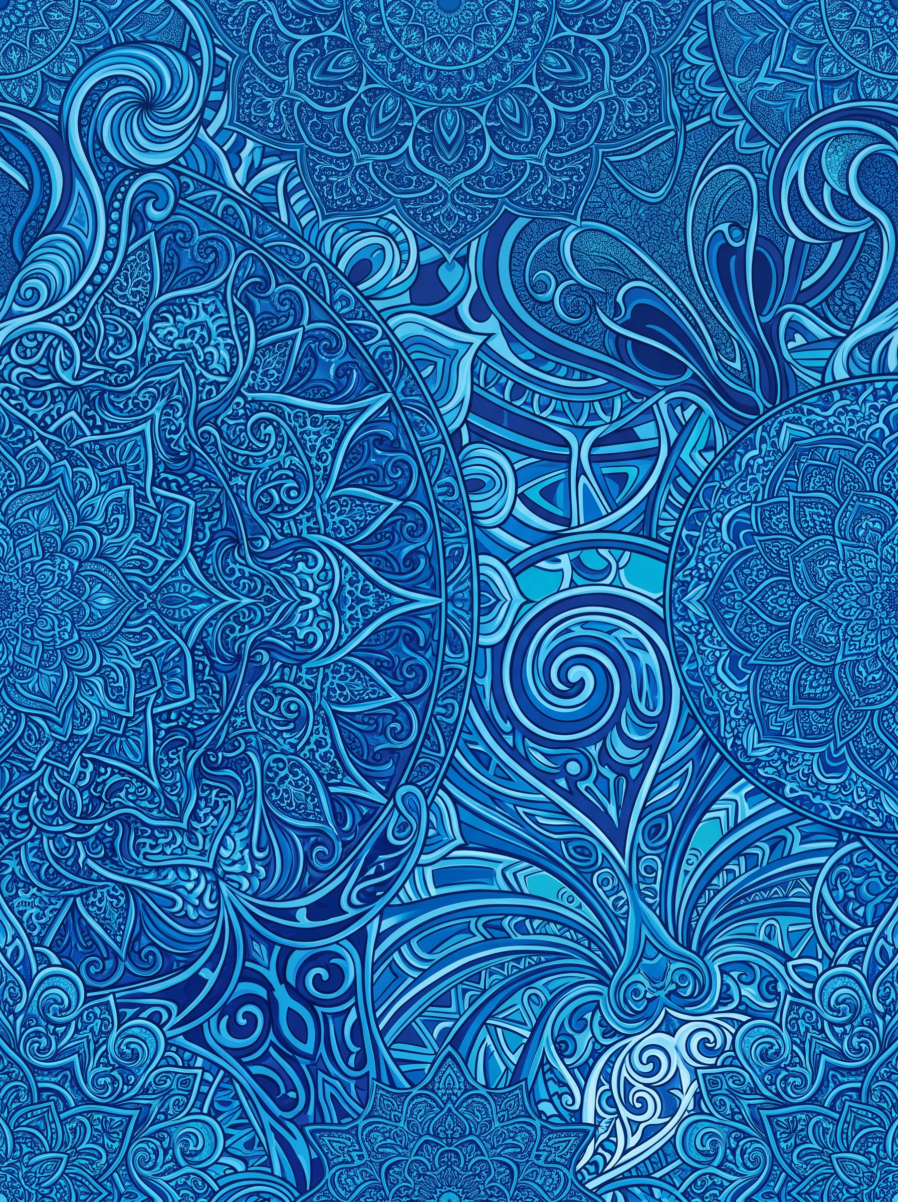 Plantilla Azul Moderna