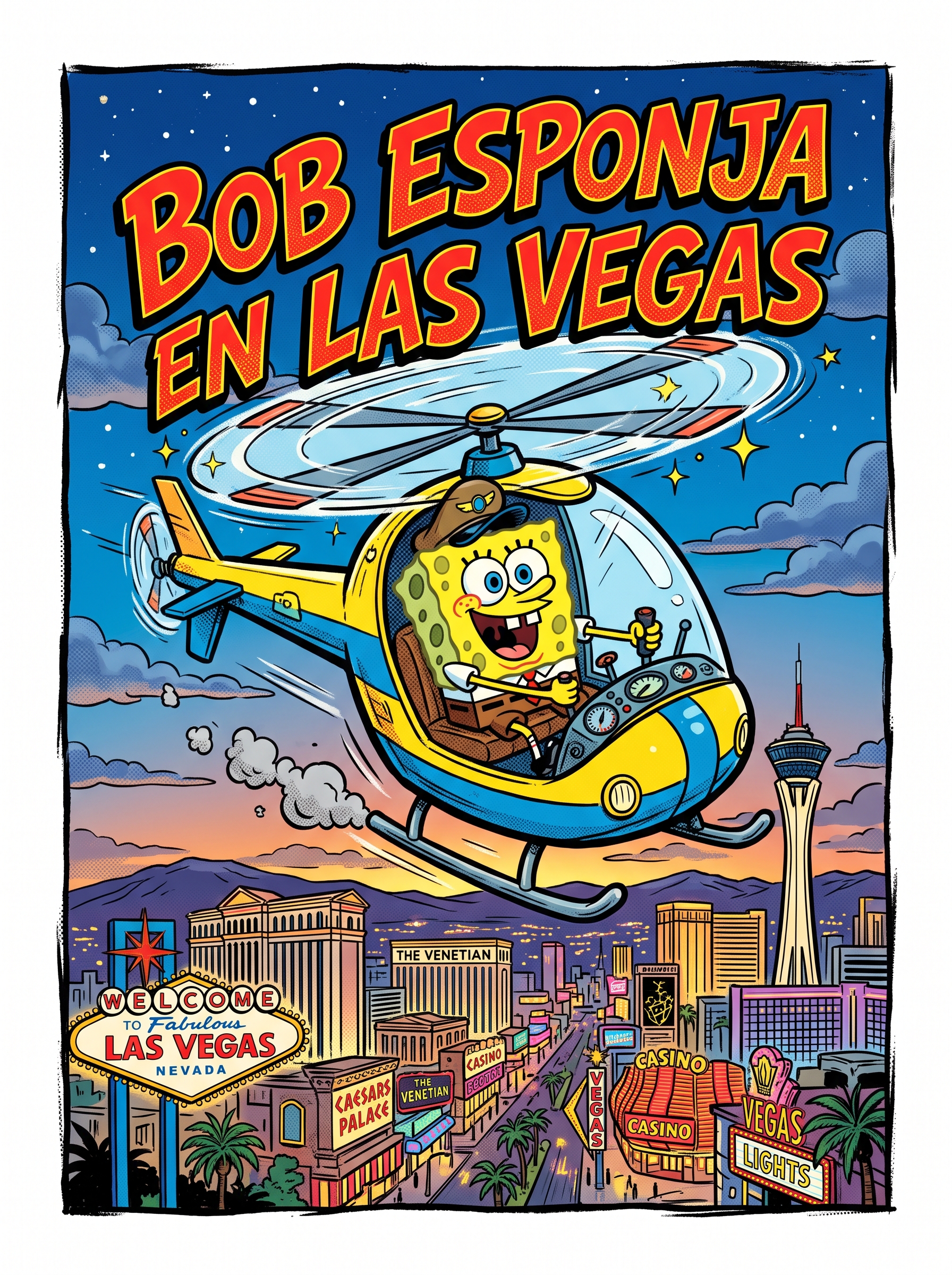 Bob Esponja Piloto en Las Vegas