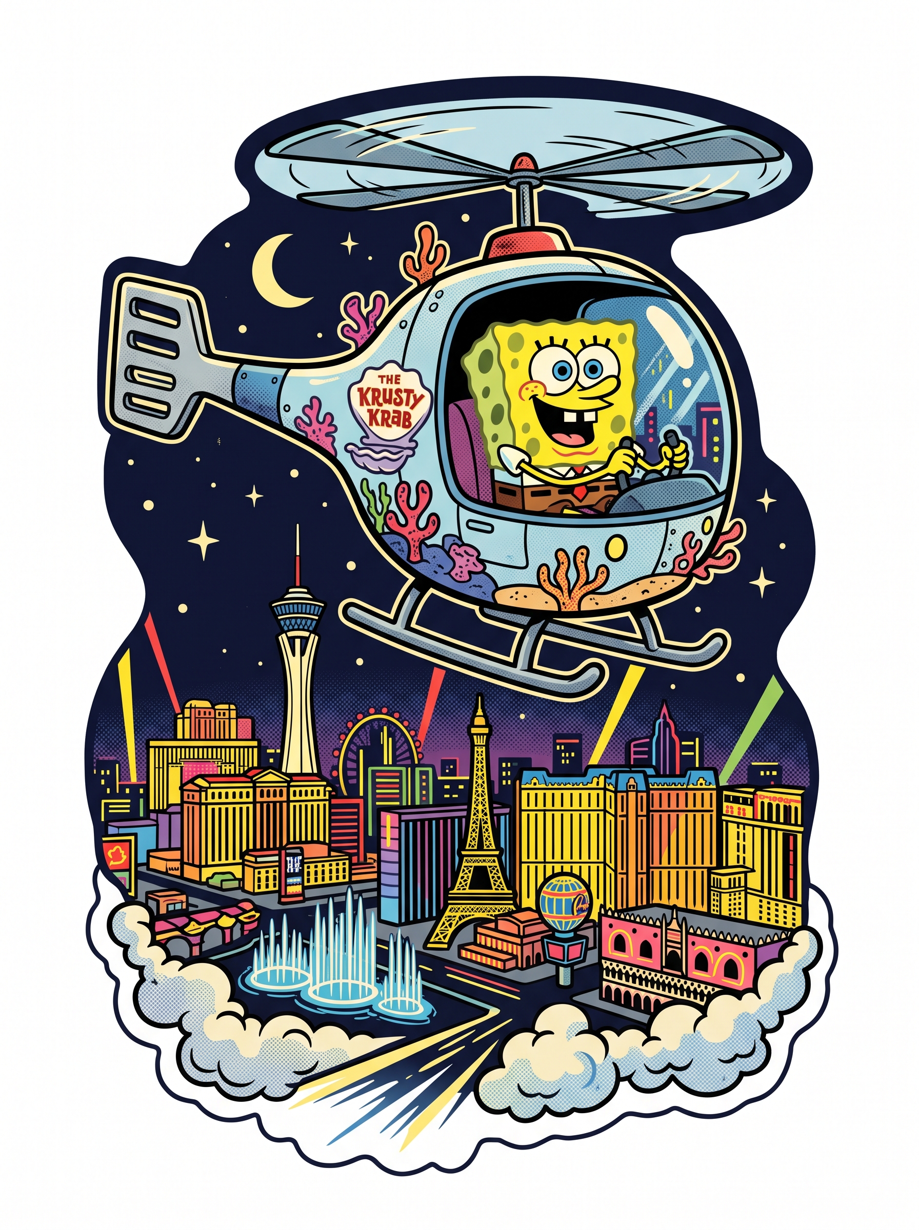 Bob Esponja sobre Las Vegas