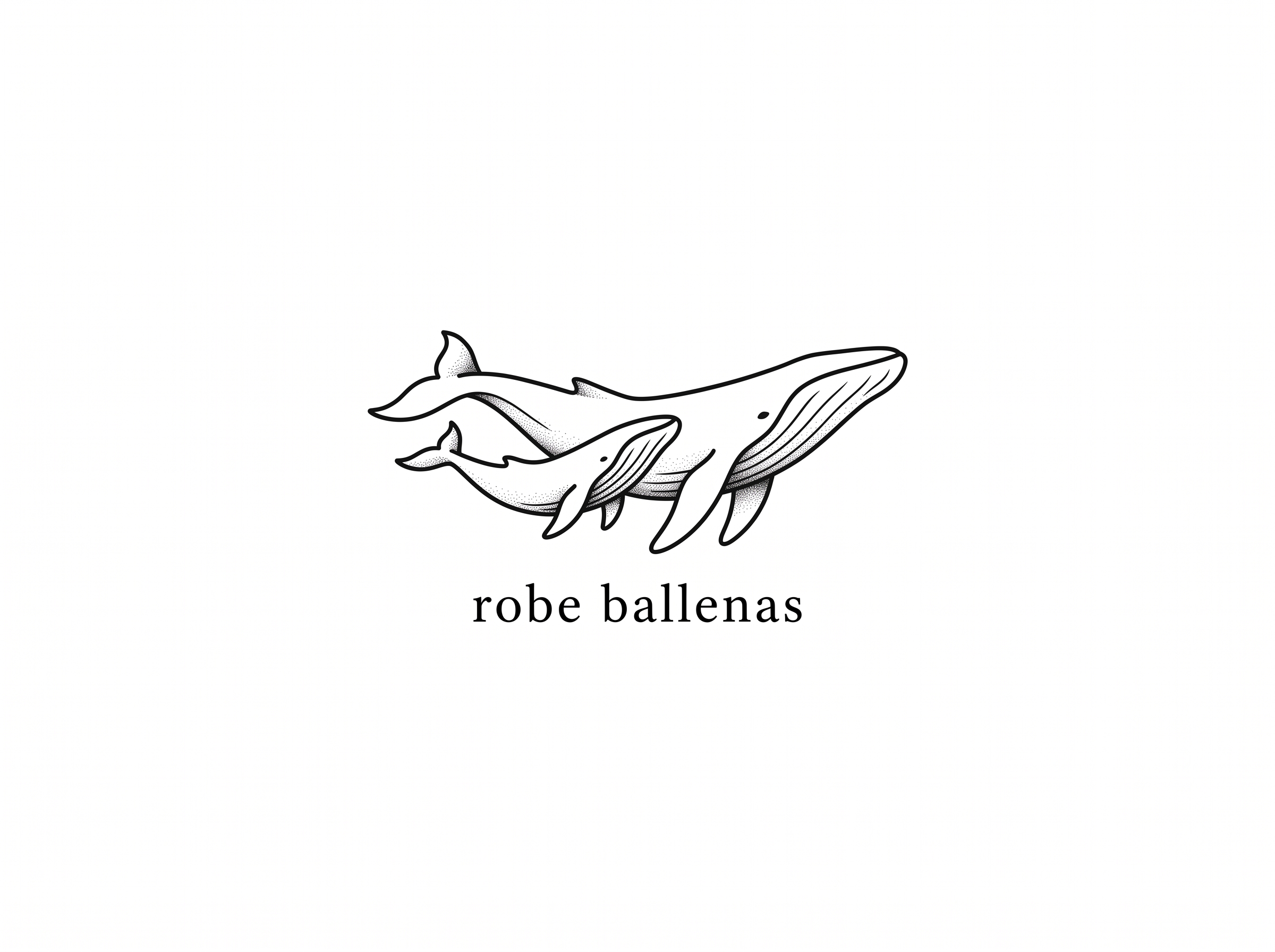 Tatuaje de Ballenas Minimalista