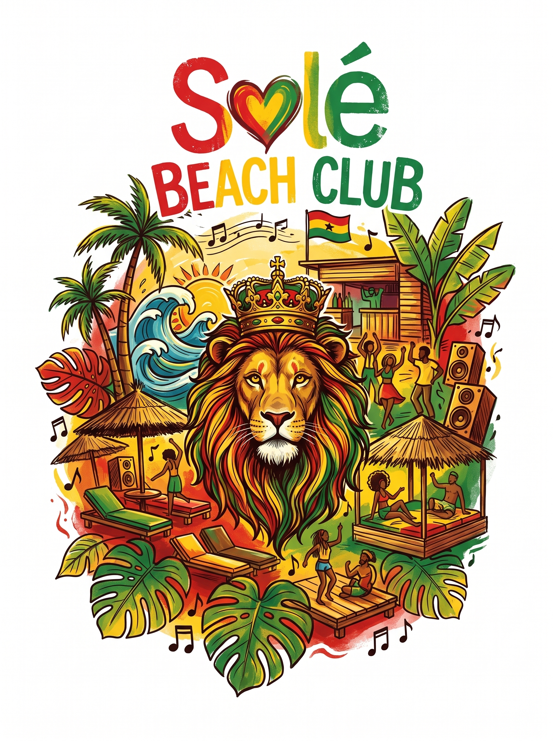 Solé Beach Club Reggae Vibes