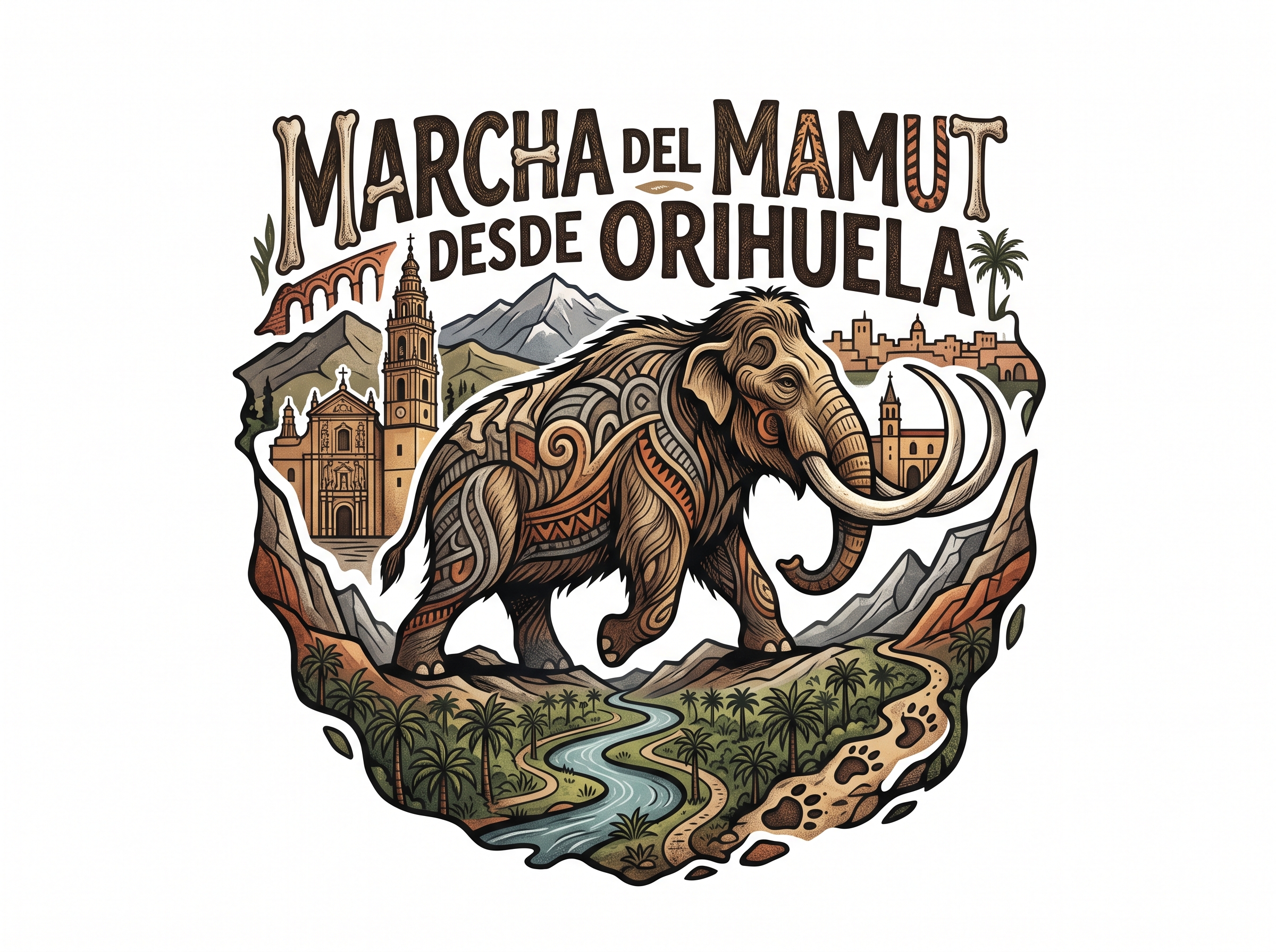 Logo Marcha del Mamut