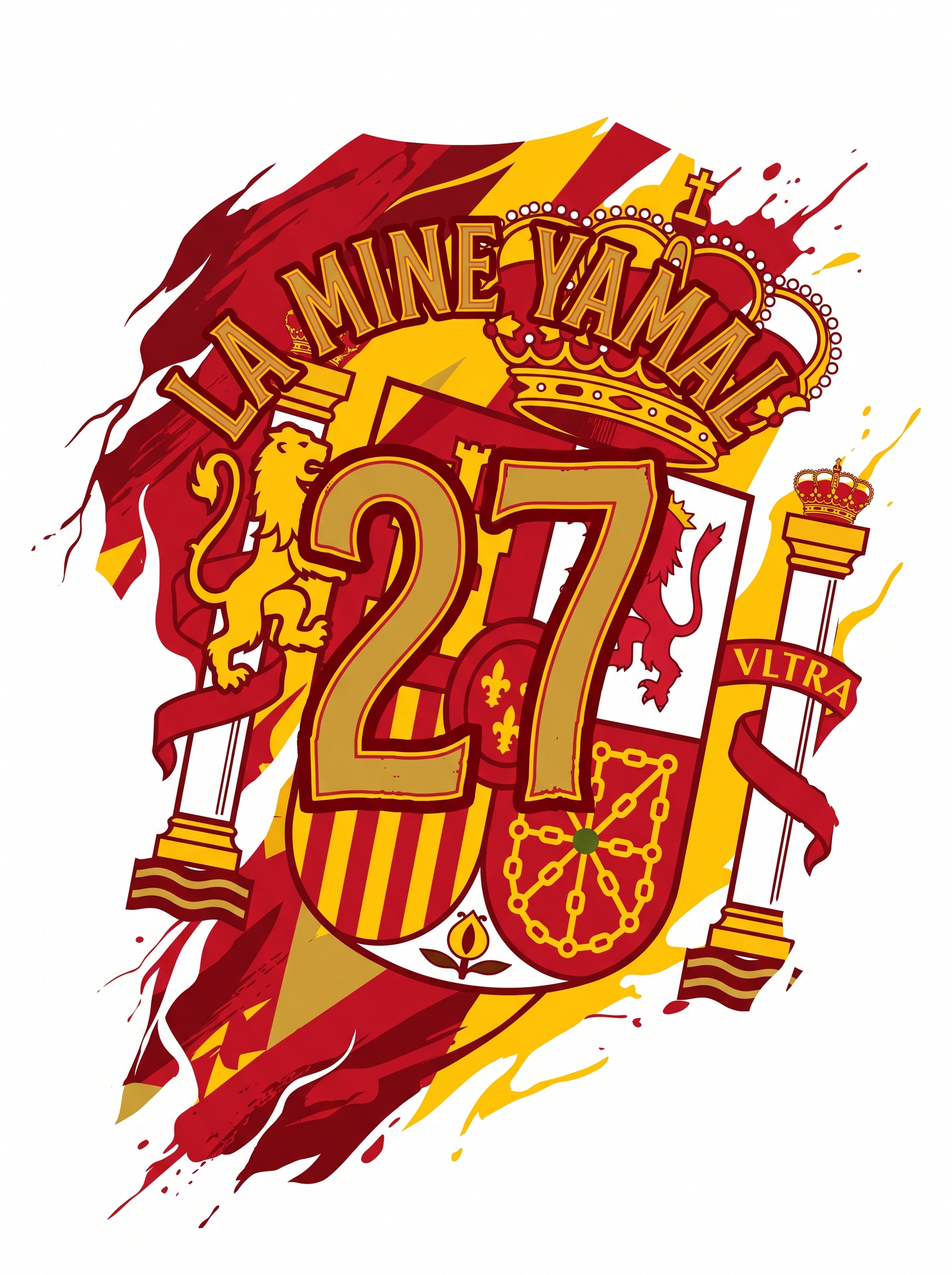 Camiseta España La Mine Yamal