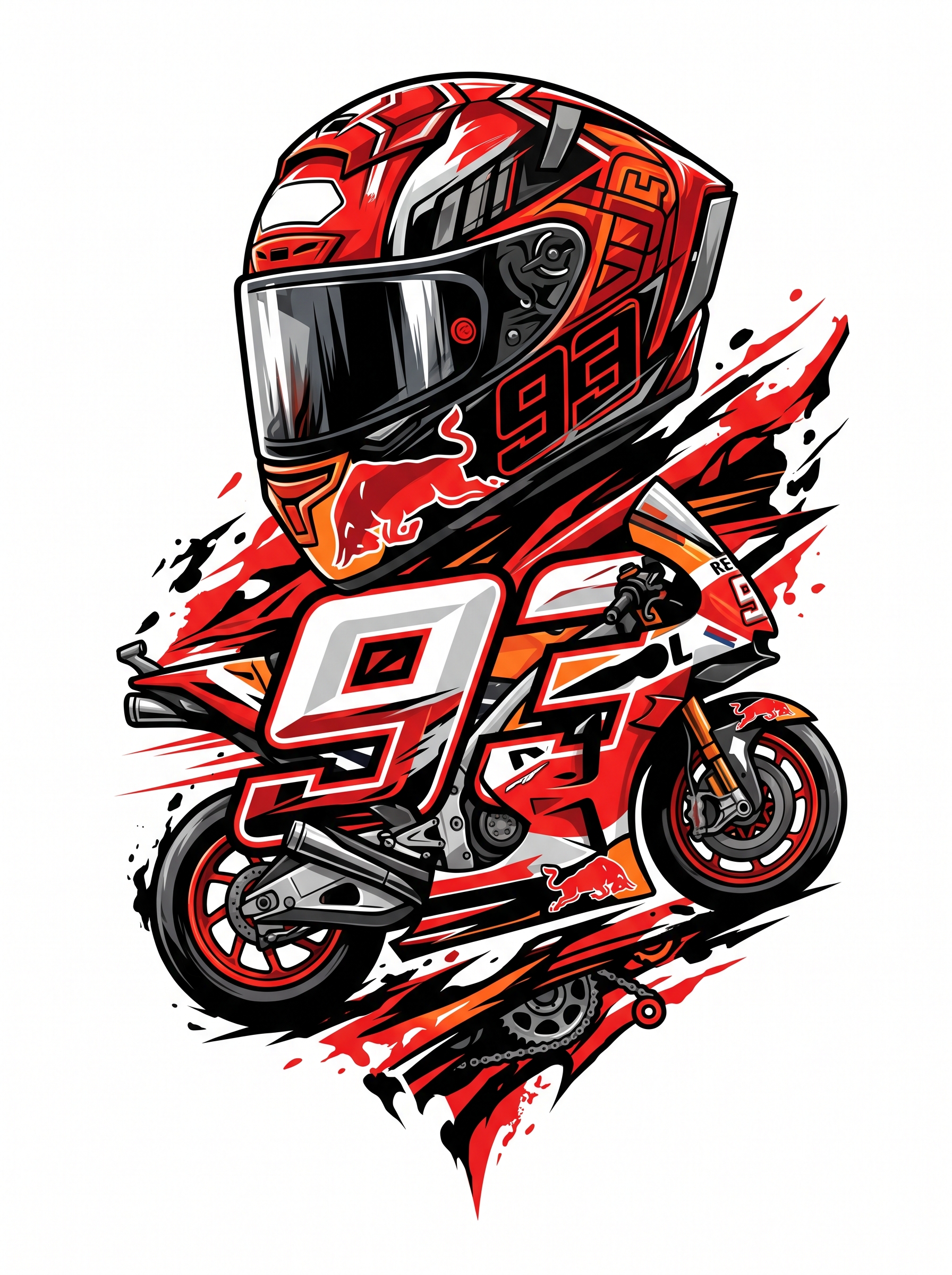 Camiseta Marc Márquez Racing