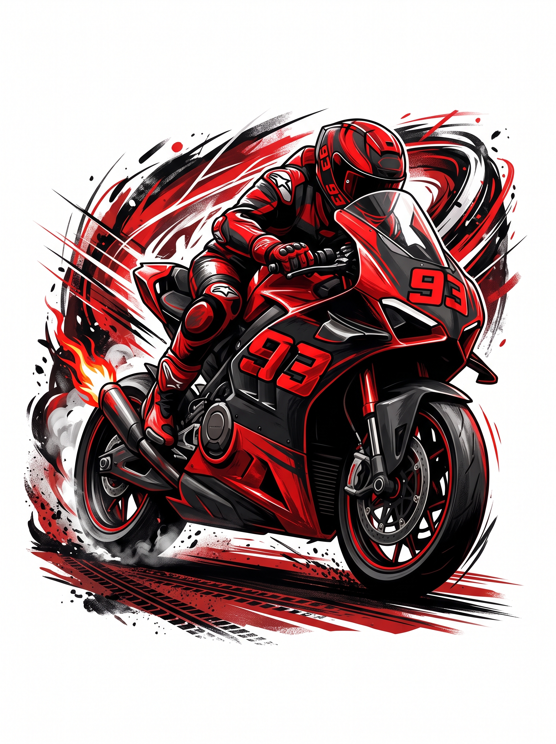 Moto Estilo Márquez